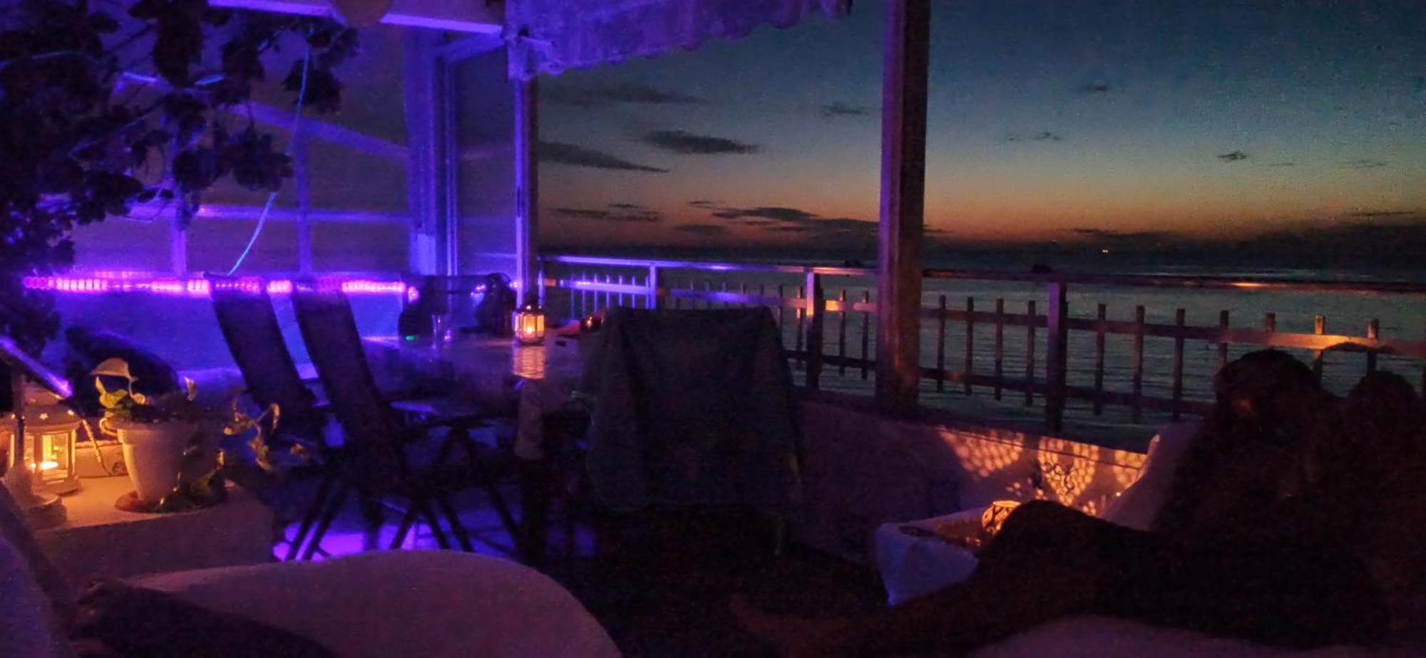 Blue Double Private Room At Front Beach - Habitacion Doble En La Playa Valencia Buitenkant foto